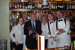 2005 Prezident ČR Václav Klaus v Bugsy's baru